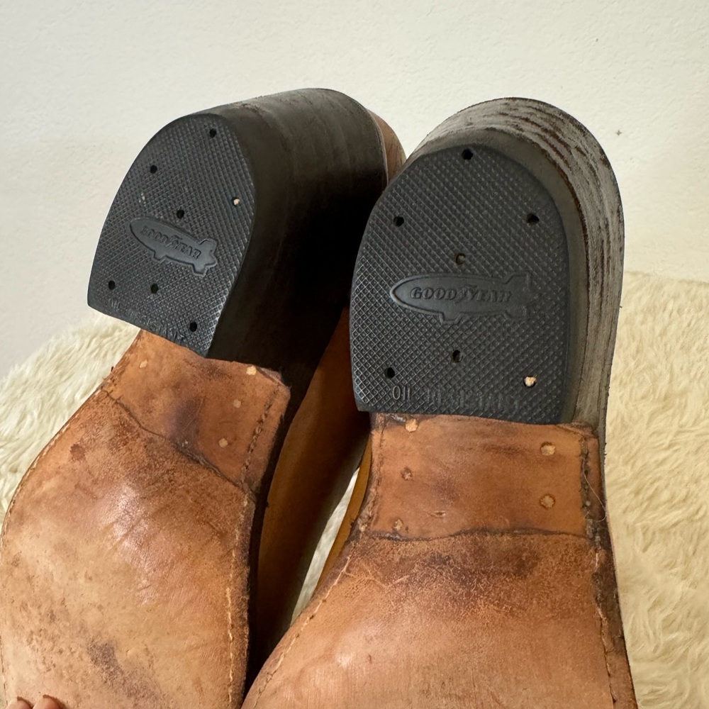 1977 Stewart Boot Inc Authentic Leather Cowboy Boots - Picture 7 of 10